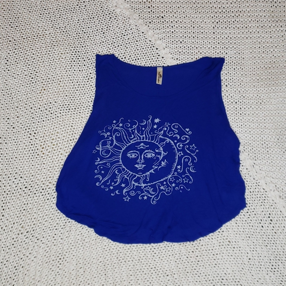 4 for $12 🧚‍♀️ Sun and Moon Midi Crop Tank